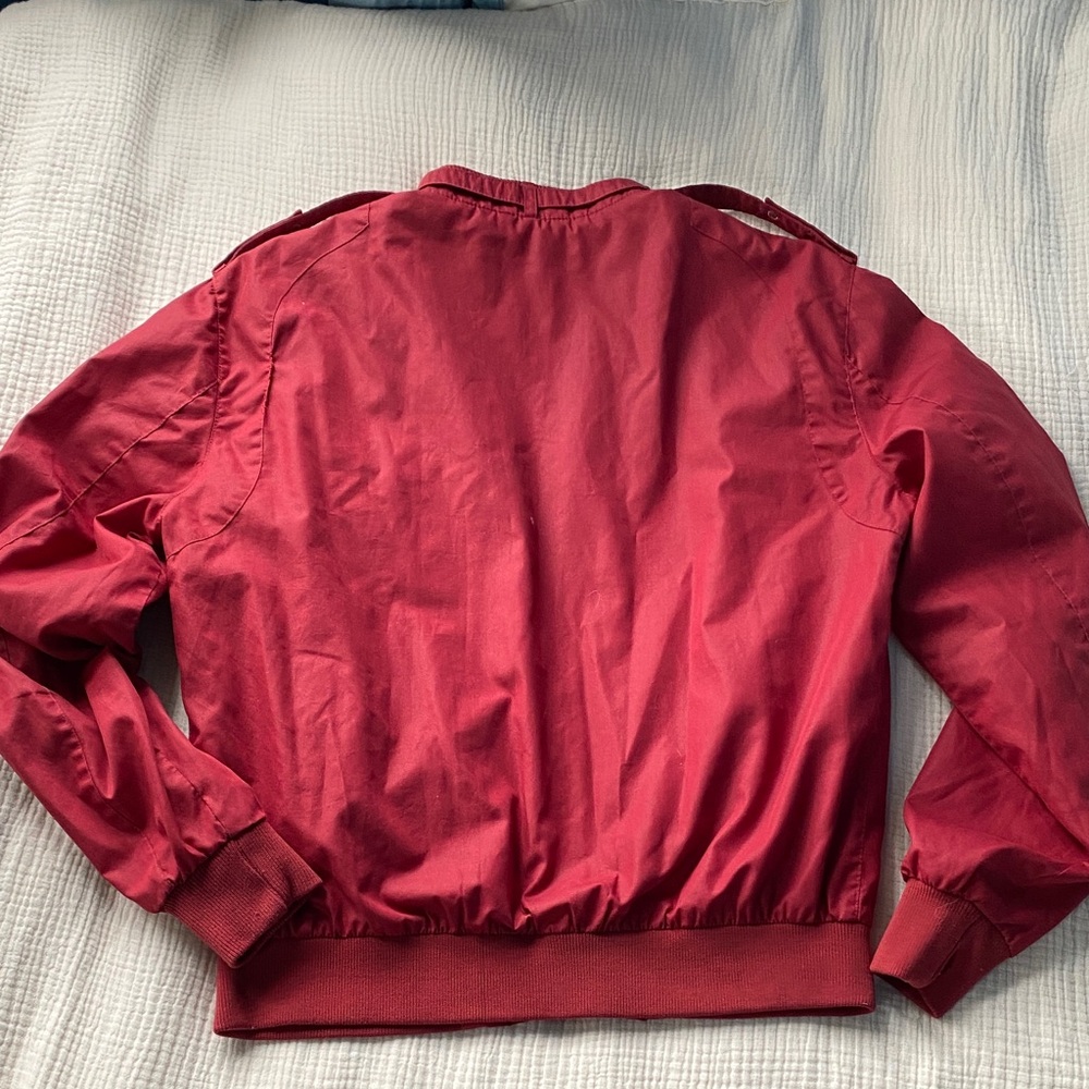 Members Only Crimson Iconic Racer Jacket - Picture 4 of 9
